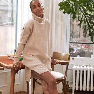 Hatch Serena Knit Dress in Oat